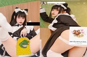 Tran Thi Thanh Tam High School Girls обнаружила эмоции со своим парнем в горячем клипе
